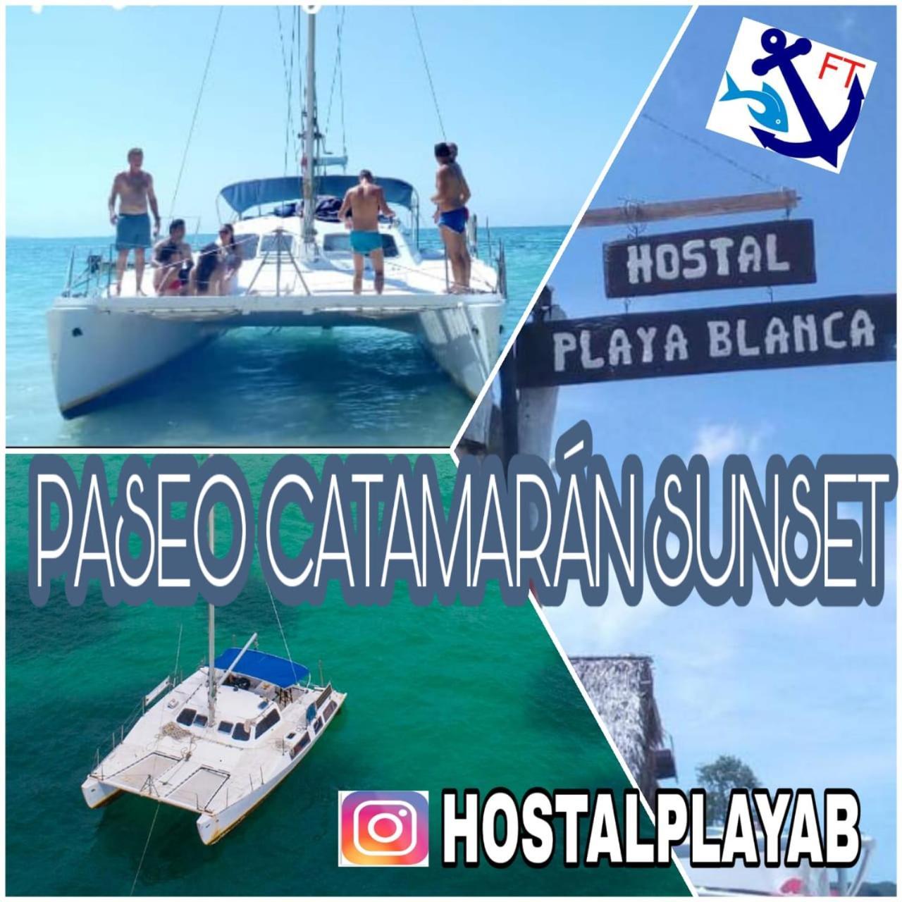 Hostal Playa Blanca Luaran gambar